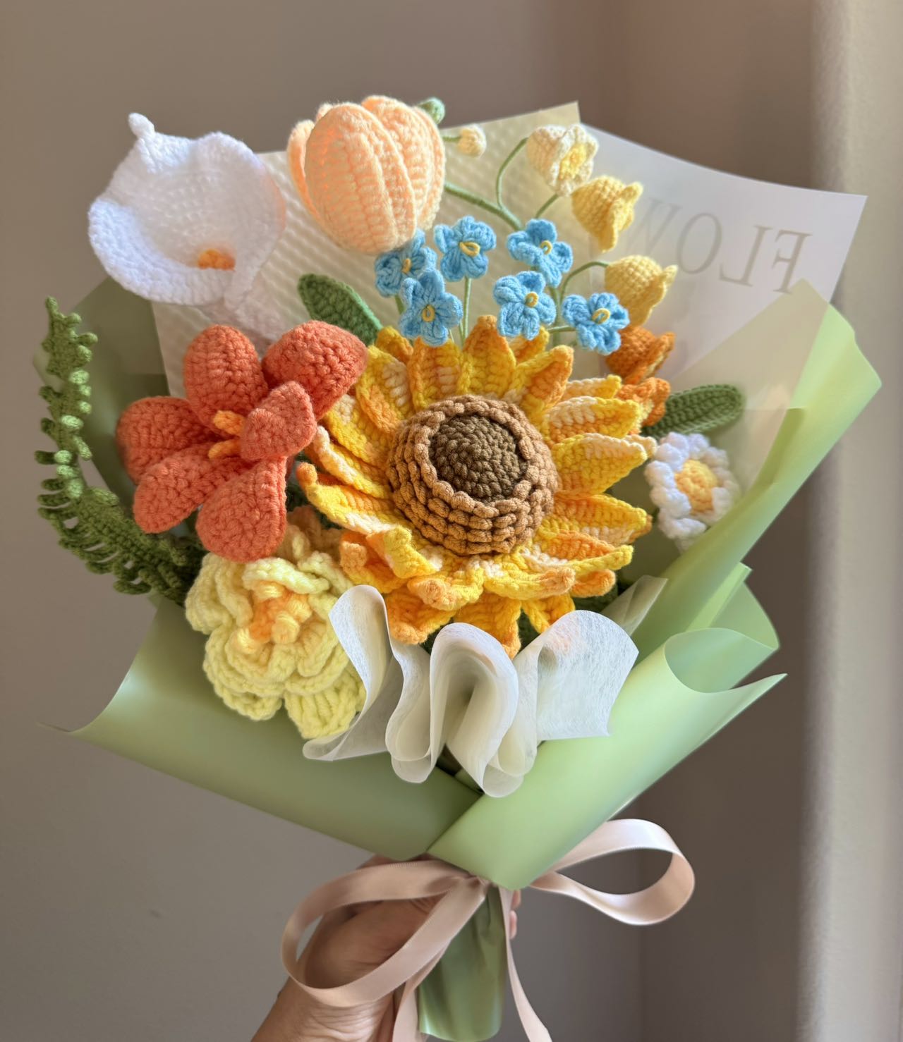 My backyard sunflower | Crochet flowers, Best gifts for plant lovers