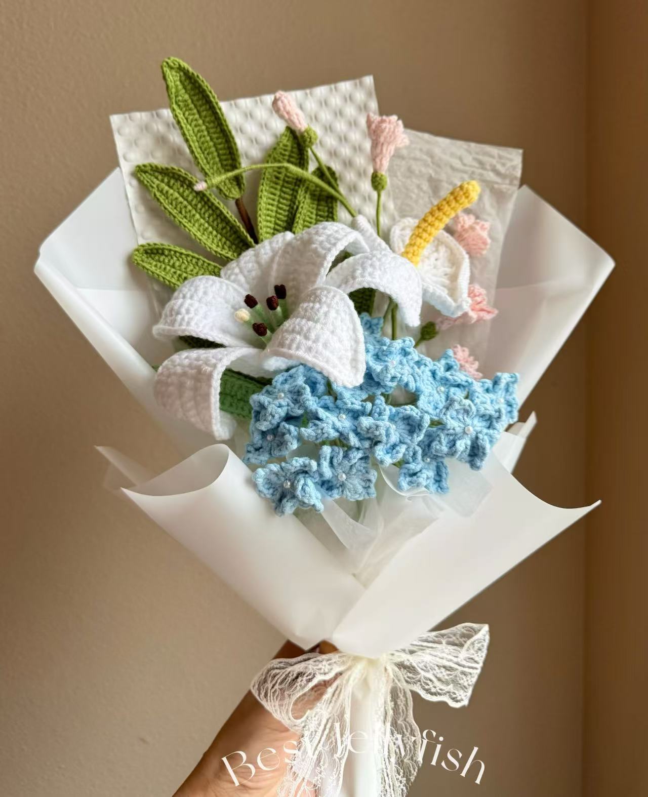 Backyard hydrangea | Crochet flowers bouquet, Flowers forever