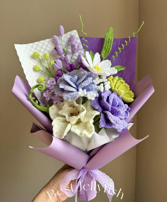 Supreme royal roses | Crochet flowers bouquet, Flowers forever