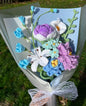 Peony azure | Crochet flowers, Best gifts for plant lovers