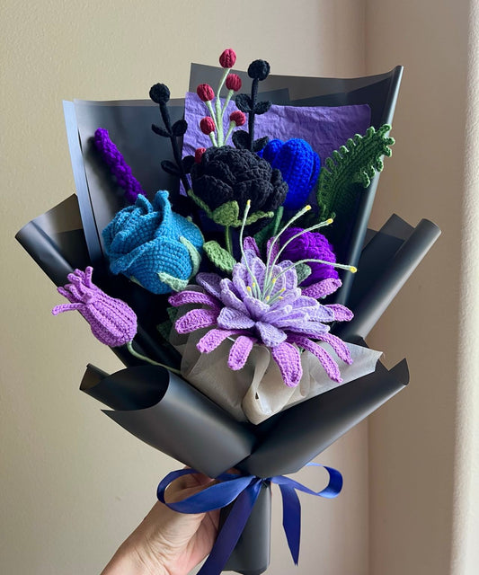Seeking dream| Crochet flowers bouquet, Flowers forever