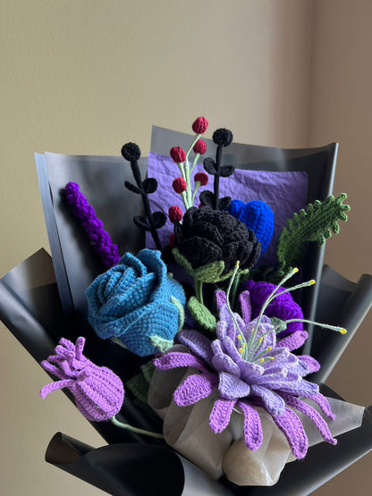Seeking dream| Crochet flowers bouquet, Flowers forever