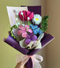 Wild lush on hill | Crochet flowers bouquet, Flowers forever
