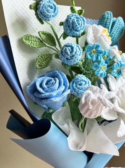 Supreme icy queen | Crochet flowers bouquet, Flowers forever