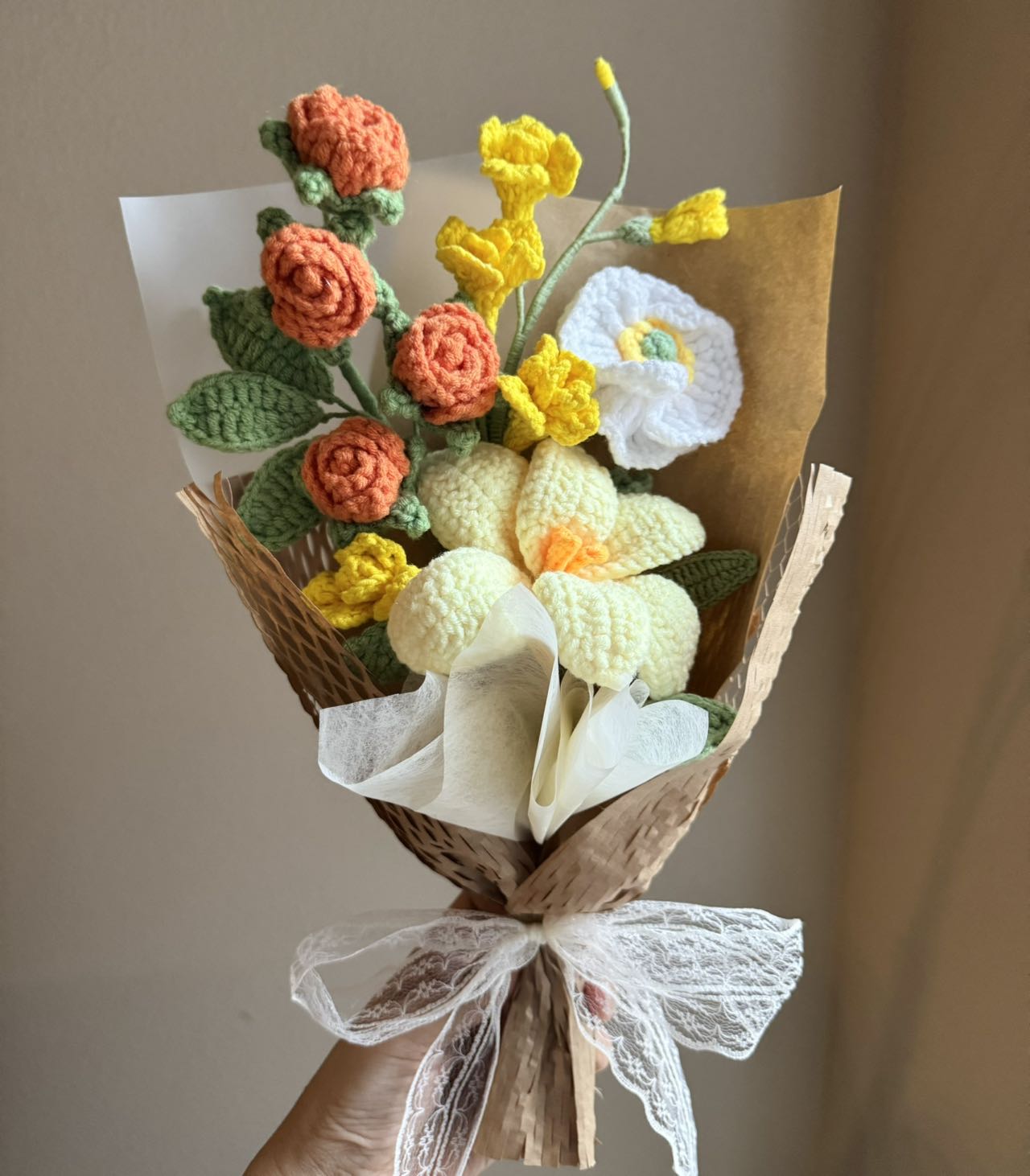Fresh after rain | Crochet flowers, Best gifts for plant lovers