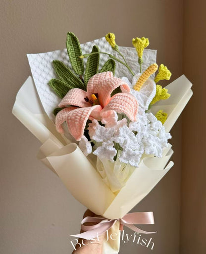 Backyard hydrangea | Crochet flowers bouquet, Flowers forever