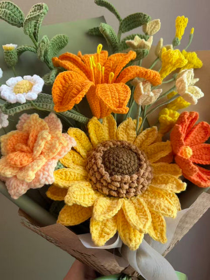 Supreme golden rise | Crochet flowers, Best gifts for plant lovers