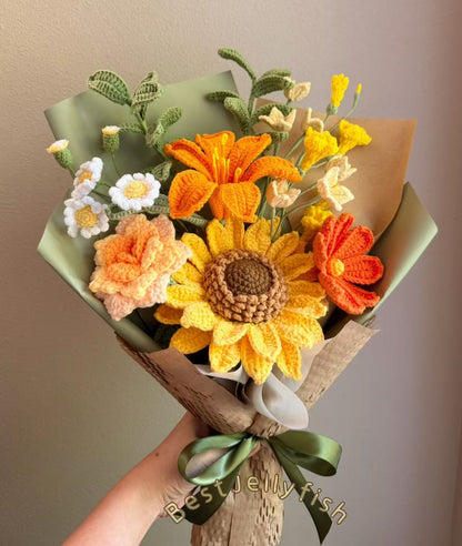 Supreme golden rise | Crochet flowers, Best gifts for plant lovers