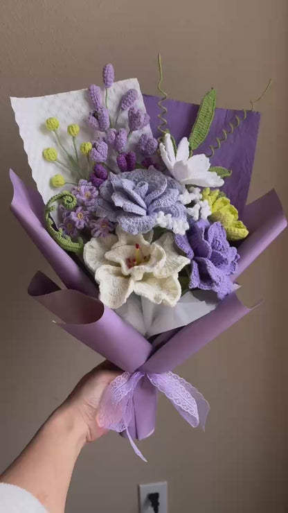 Supreme royal roses | Crochet flowers bouquet, Flowers forever