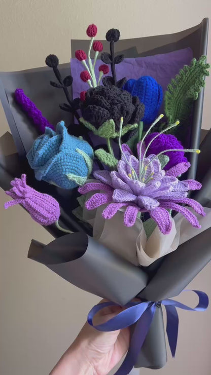 Seeking dream| Crochet flowers bouquet, Flowers forever